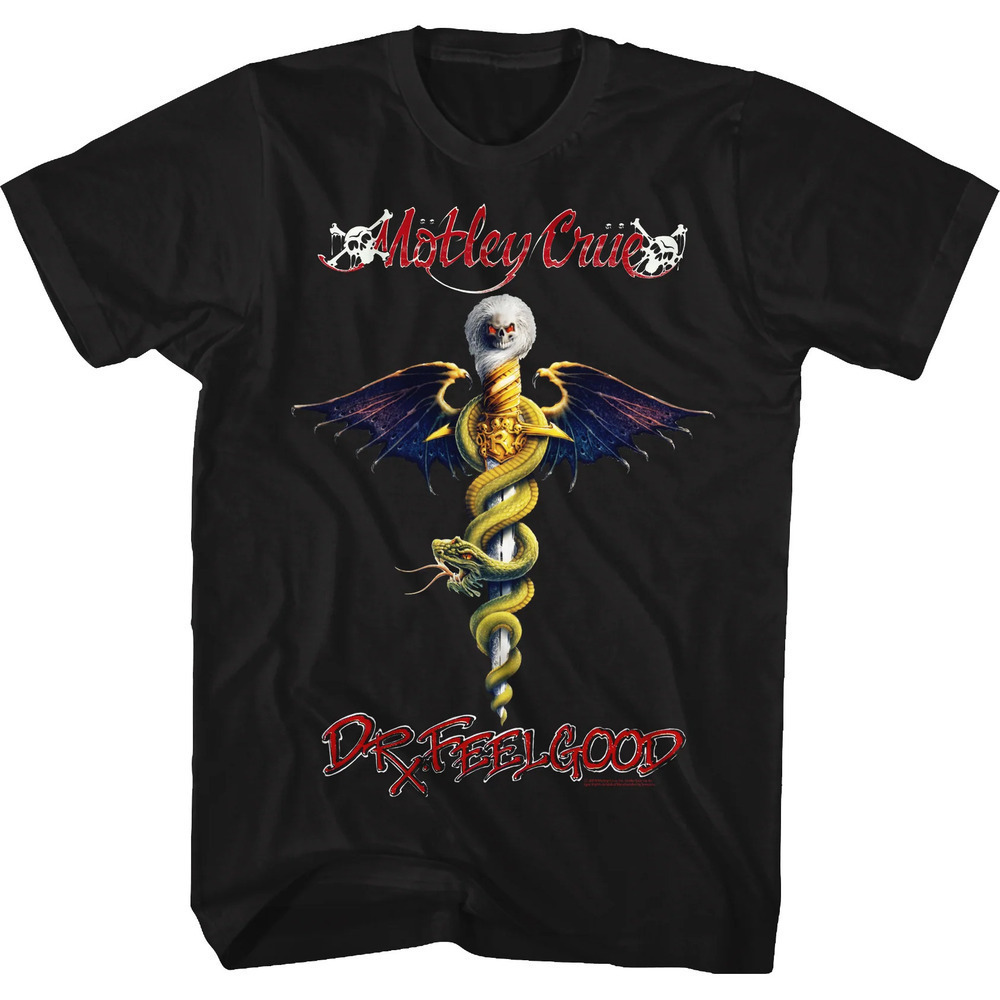 Dr Feelgood Album Cover Motley Crue Tshirt